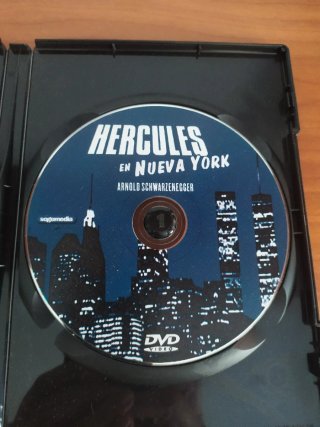 DVD Hércules en Nueva York Arnold Schwarzenegger