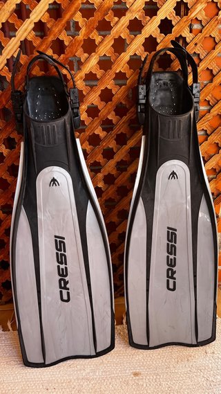 Pinne Cressi Prolight Taglia M-L + Calzari