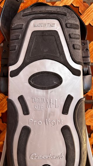 Pinne Cressi Prolight Taglia M-L + Calzari