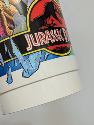 Vaso Jurassic Park McDonald's 1993 Velociraptor