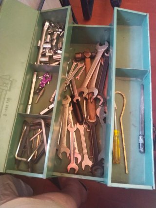 Caja de herramientas de hierro 50cm
