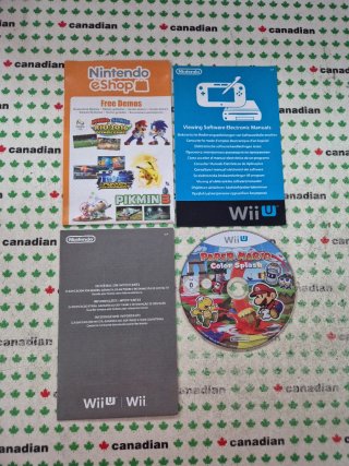 Paper Mario Color Splash Wii U