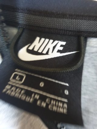 Sudadera Nike Gris y Negra