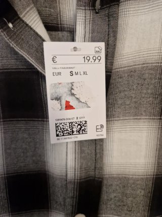 Camicia a quadri H&M uomo