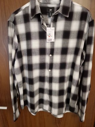 Camicia a quadri H&M uomo