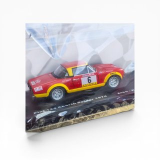 Miniatura Fiat 124 Abarth Spider WRC Portugal 1974