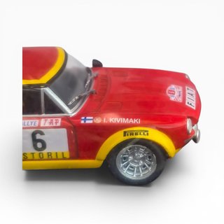 Miniatura Fiat 124 Abarth Spider WRC Portugal 1974