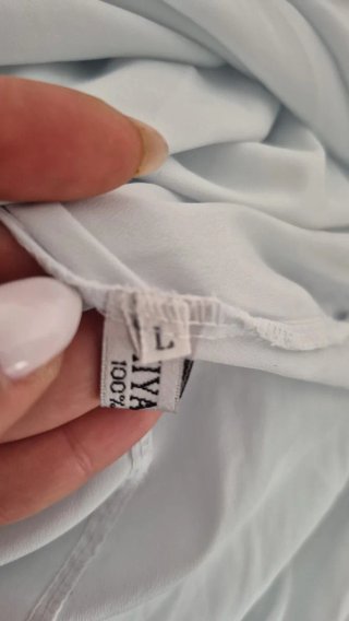 Camicia da notte in seta ricamata