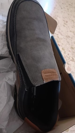 Zapatos Memphis One Hombre Marrón y Gris