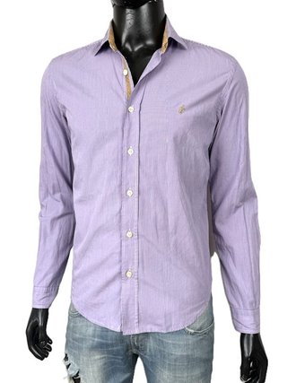 Camicia Uomo M Alviero Martini Prima Classe Slim
