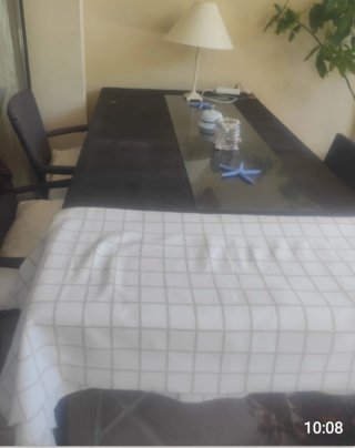 Mesa ratán grande