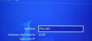 Consola Sony PS4 Negra
