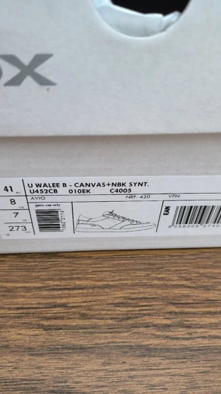 Zapatillas Geox Azul Talla 41