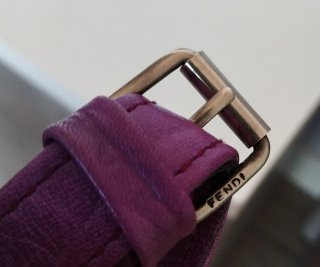 Borsa Fendi Pelle Viola Originale Italy bag vintag