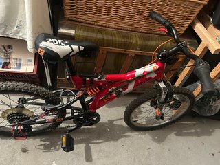 Bicicleta Infantil 12 Roja