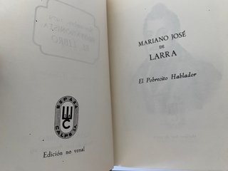 El pobrecito hablador Revista satírica de costu...