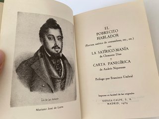El pobrecito hablador Revista satírica de costu...