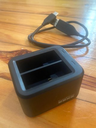 Cargador Doble Batería GoPro 9/10/11/12 + Cable US