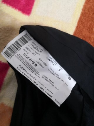 Traje Fuente Capala Hombre 2 Piezas Negro