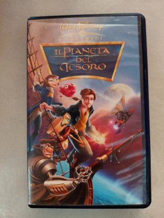 Lotto di CASSETTE VHS originali, cartoni Disney