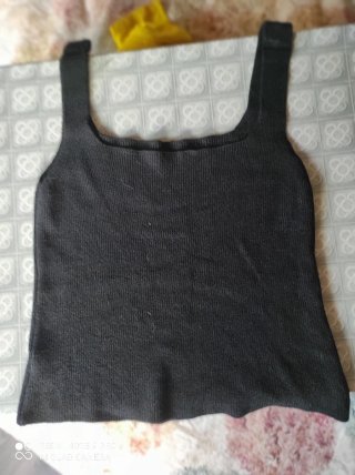 Camisón negro semitransparente