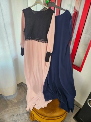 2 Vestidos Largos Elegantes, tallas. 44/46 y 48/50