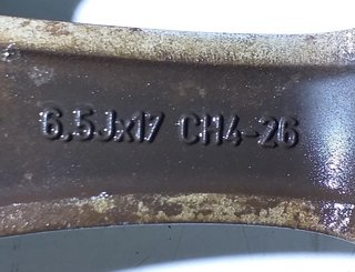 Llanta citroen 6.5jx17ch4-26 c4 attraction 422346