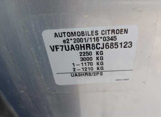 Llanta citroen 6.5jx17ch4-26 c4 attraction 422346