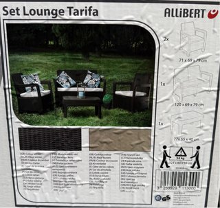 Conjunto Salón Tarifa Allibert