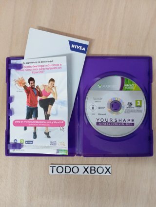 Xbox 360 Kinect Fitness Evolved 2012