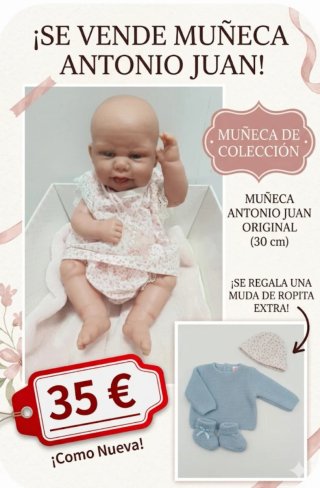 Muñeca Antonio Juan Original 30cm