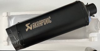 Tubo Escape Akrapovic Universal 51mm Negro