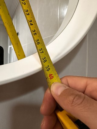 Specchio rotondo da parete