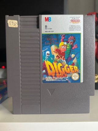 Videojuego Digger T. Rock MB
