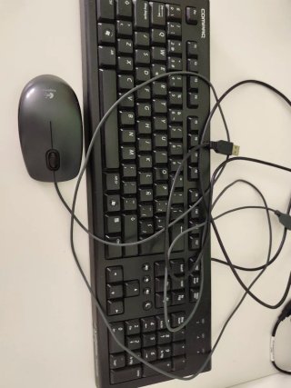 Teclado y Ratón Logitech Negro