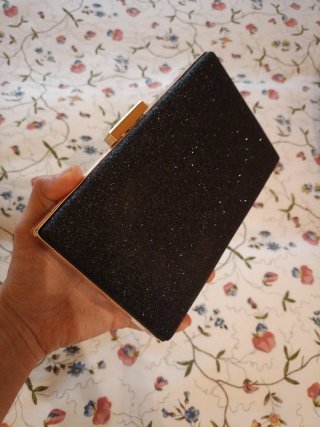 Cartera de fiesta negra sin estrenar
