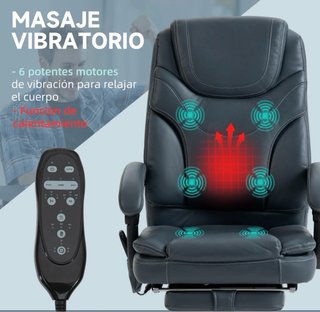 Silla de oficina gris