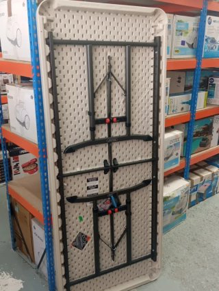Mesa Plegable portátil Cuadrada Lifetime 183x76cm