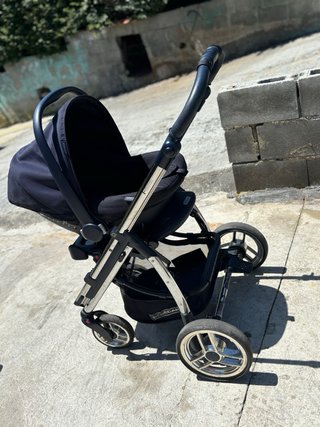 Carro Bebé Bebecar azul marino