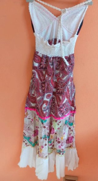 Abito lungo Ex Novo Vintage Y2K anni 2000 tg S/M