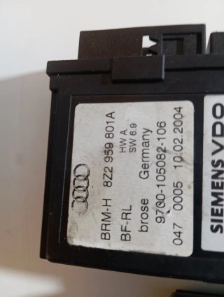 Motor Elevalunas Audi VDO Siemens BF-RL