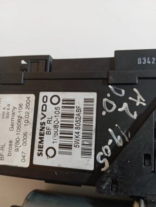 Motor Elevalunas Audi VDO Siemens BF-RL
