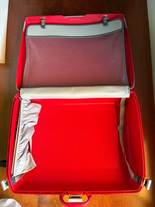 Maleta Samsonite Roja 55L 2 Ruedas