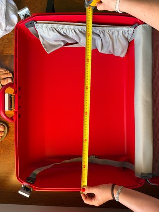 Maleta Samsonite Roja 55L 2 Ruedas