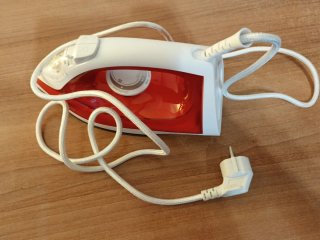 Plancha Philips EasySpeed Roja