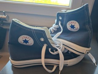 Zapatillas deportivas altas azules