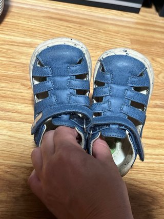 Sandalias Chicco Talla 20 Azul