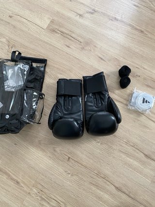 Guantes Boxeo Adidas Negros