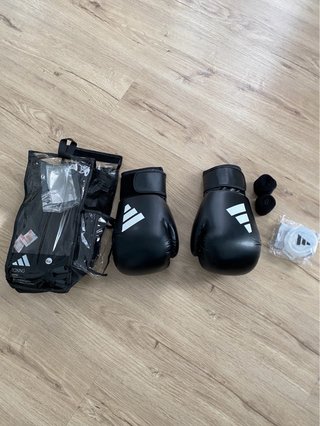 Guantes Boxeo Adidas Negros