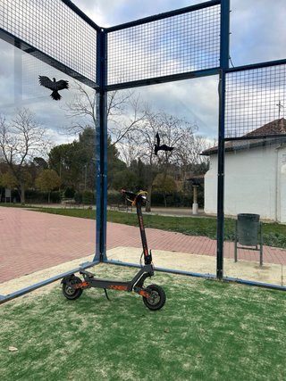 KuKirin G2 Scooter Eléctrico Negro/Naranja
